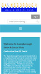 Mobile Screenshot of gainsboroughpool.com